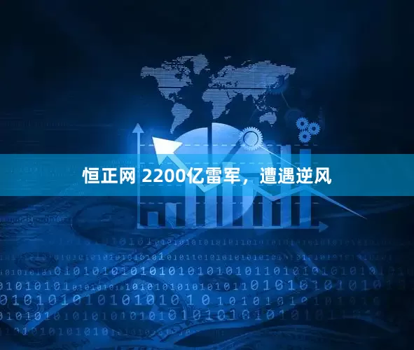 恒正网 2200亿雷军，遭遇逆风